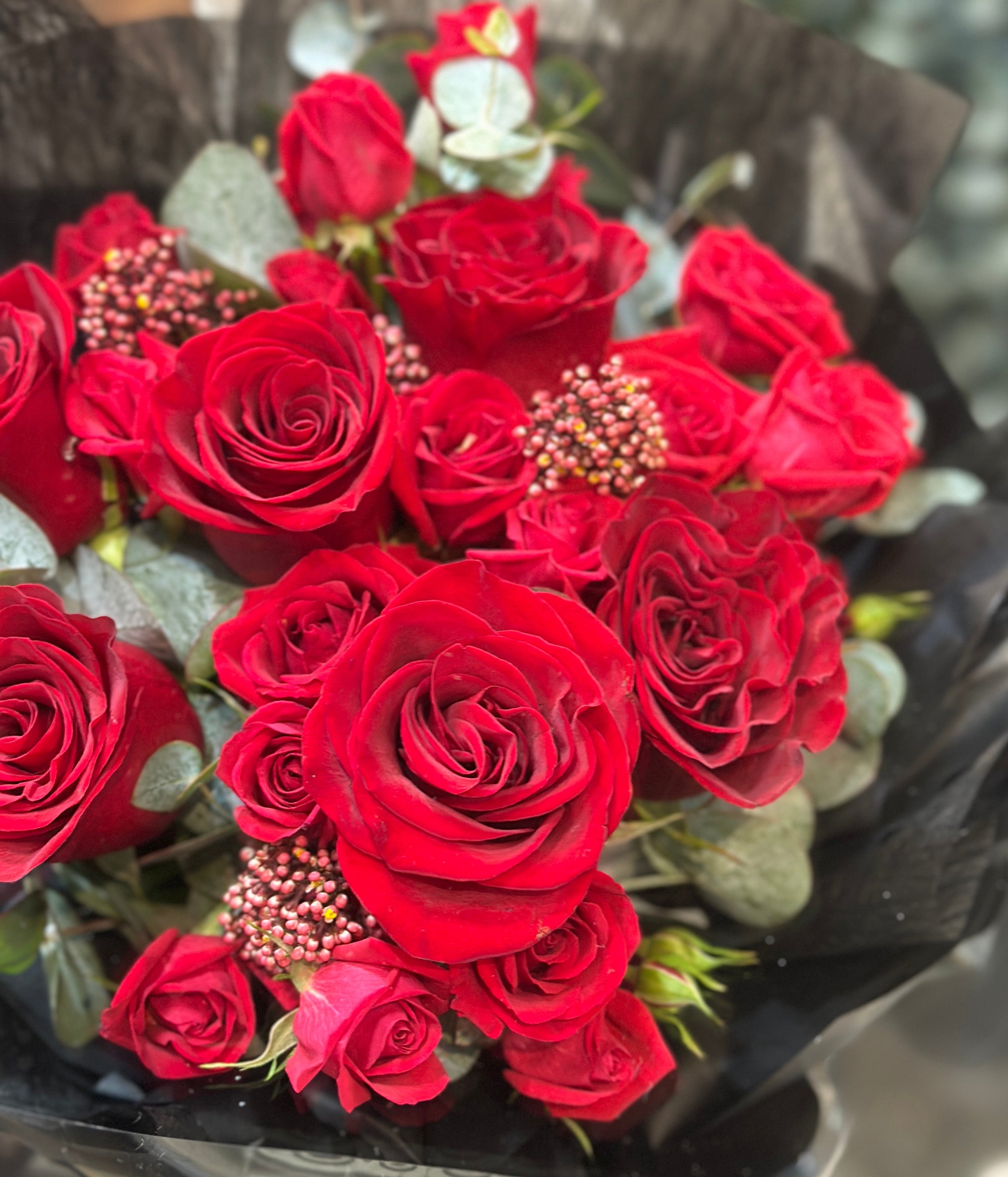 Red roses bouquet 紅玫瑰花束