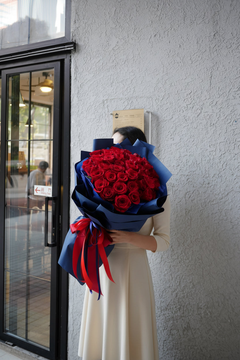 Red roses bouquet 紅玫瑰花束