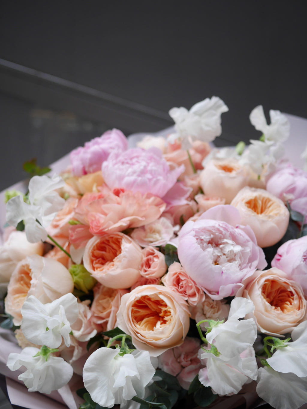 Peony Garden roses bouquet 牡丹庭園玫瑰花束