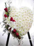 Sympathy basket 心形帛事花牌