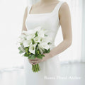 Callalily wedding bouquet 馬蹄蘭手捧花