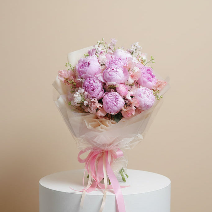 Peony bouquet 牡丹花束