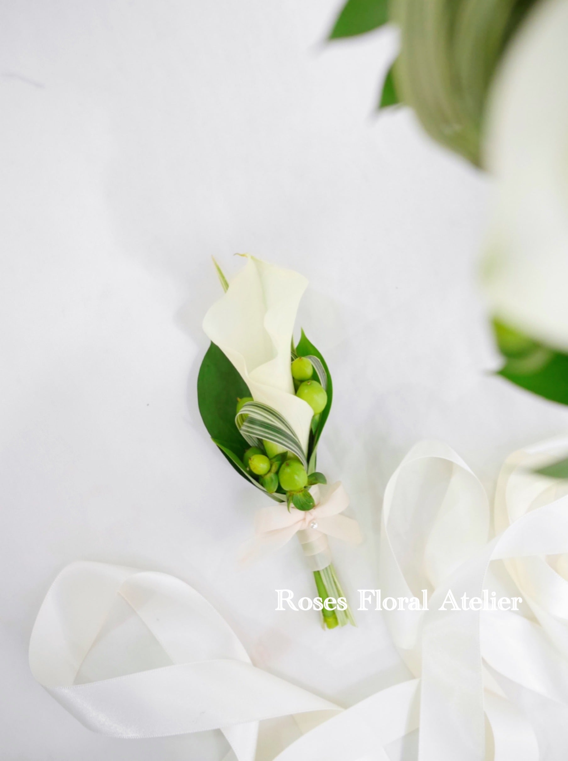 Callalily wedding bouquet 馬蹄蘭手捧花