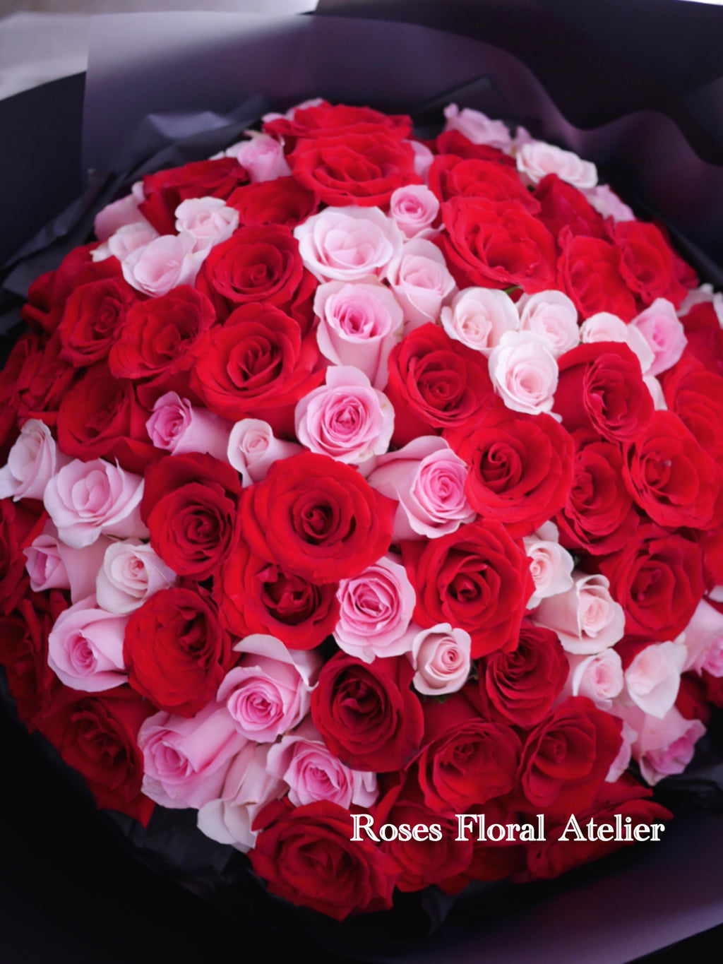 Propose Mixed roses bouquet 雙色玫瑰求婚花束