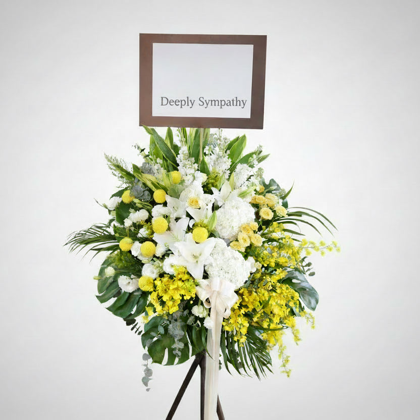 Hydrangea basket 白繡球花籃